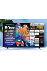 画像:ハイセンス 4Kチューナー内蔵/HDR対応50V型液晶テレビ 50E65K