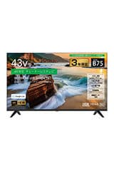 画像:43V型 4K対応チューナーレススマートテレビ GH-GTVM43AG-BK