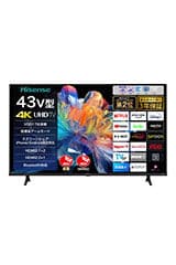 画像:ハイセンス 4Kチューナー内蔵/HDR対応43V型液晶テレビ 43E65K
